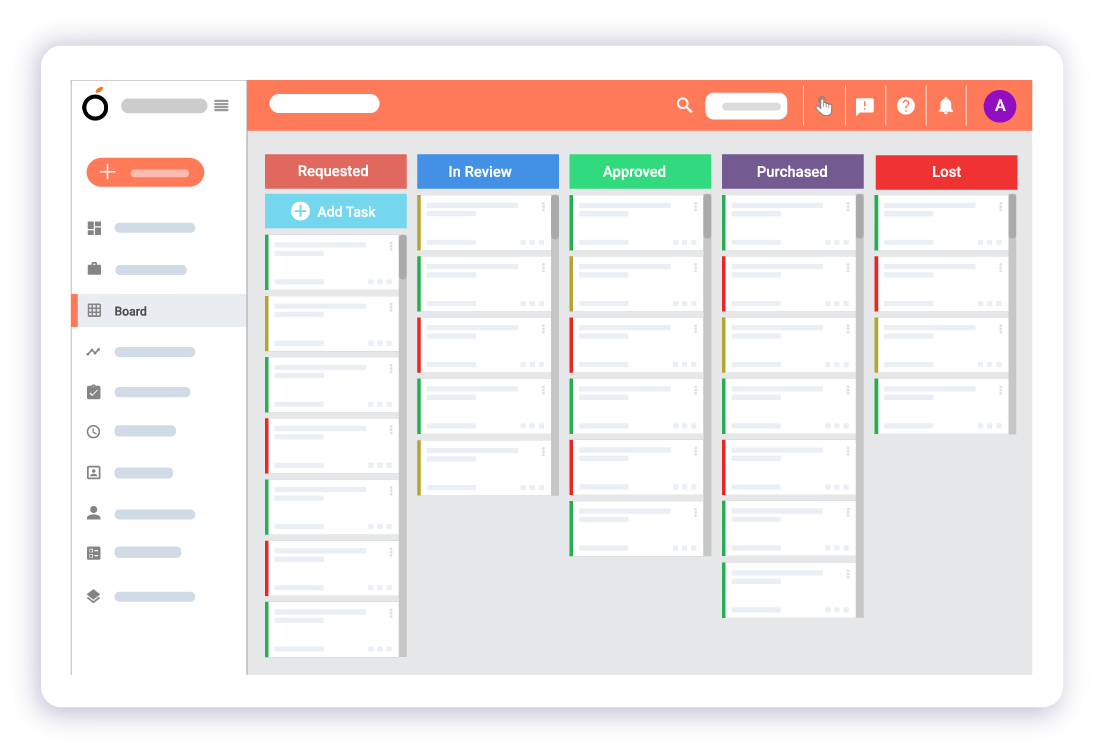 Orangescrum Work Template Procurement Template