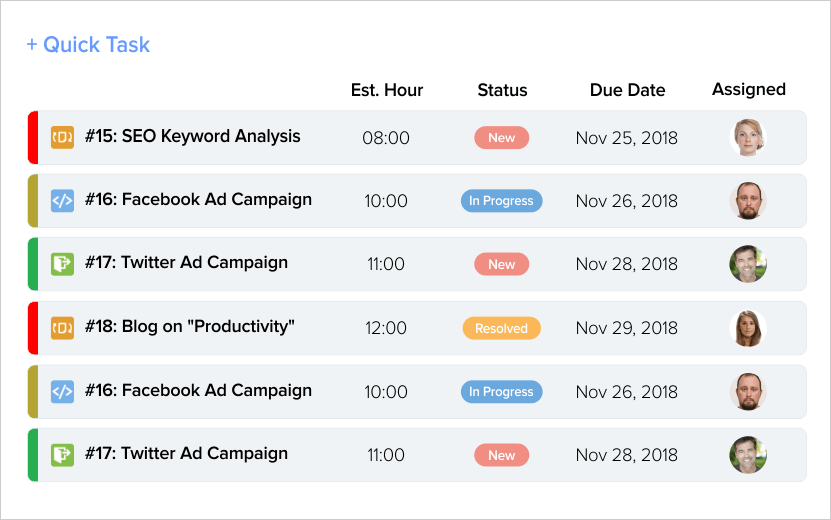 Manage Tasks at One Place